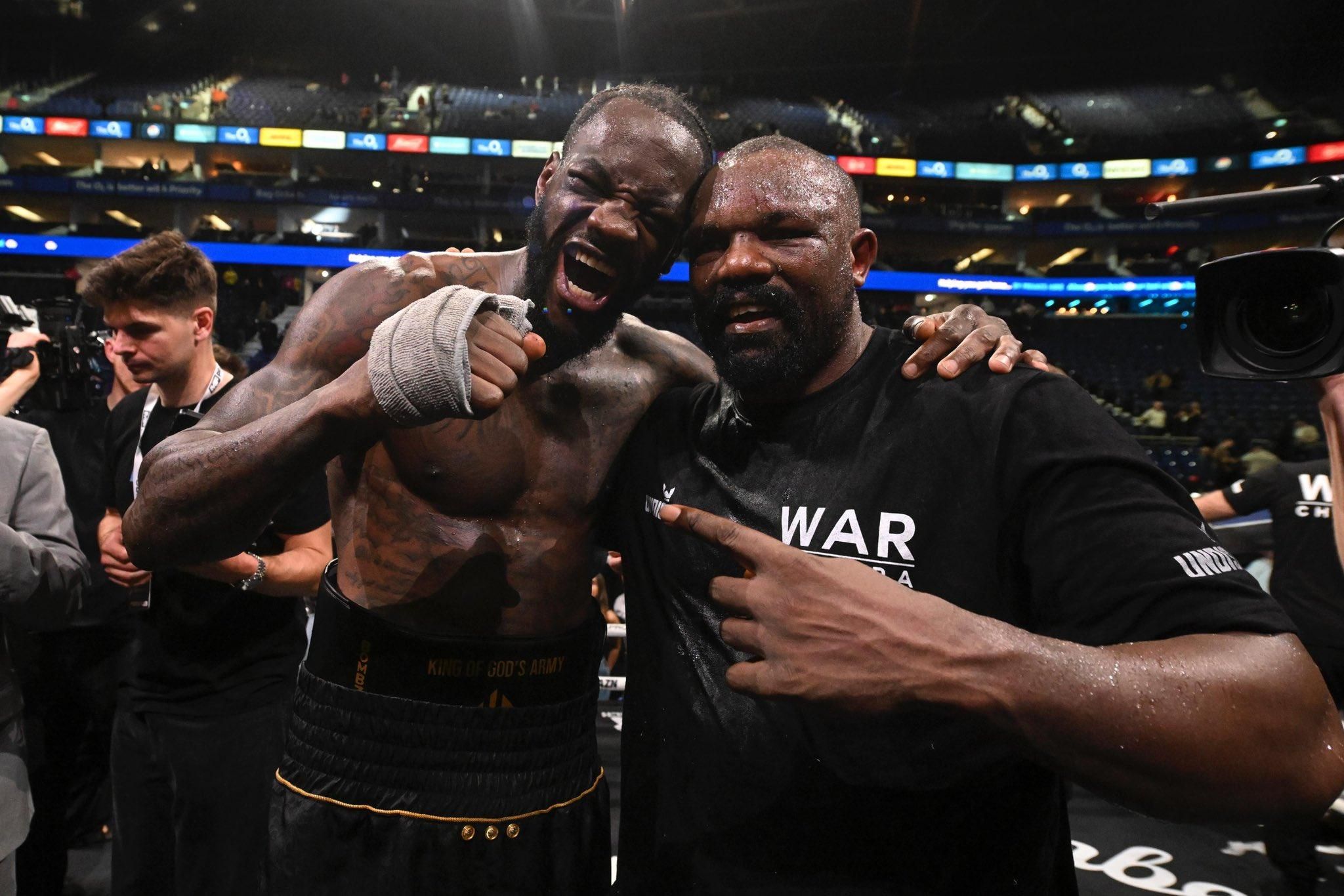 Уайлдер и Чисора / Фото с X