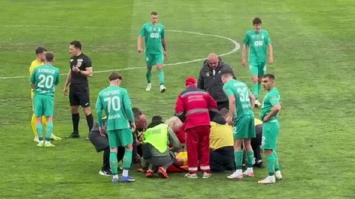Буковина – Динамо: відомий стан гравця, який знепритомнів прямо на полі