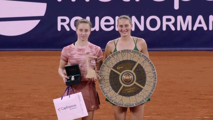 Костюк стала чемпіонкою Руана – відеоогляд першого українського фіналу WTA