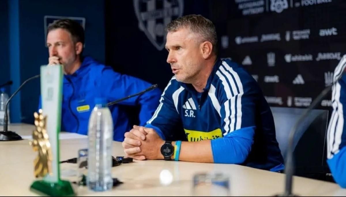 Сергей Ребров / Фото УАФ