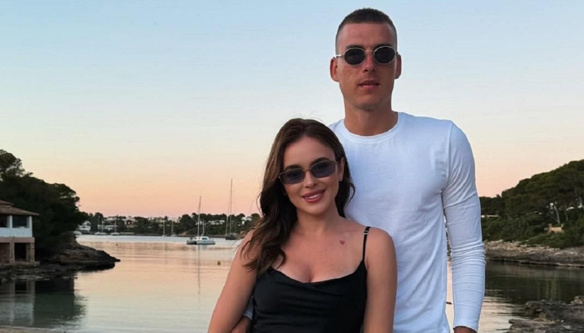 Лунін з дружиною / Фото з Instagram