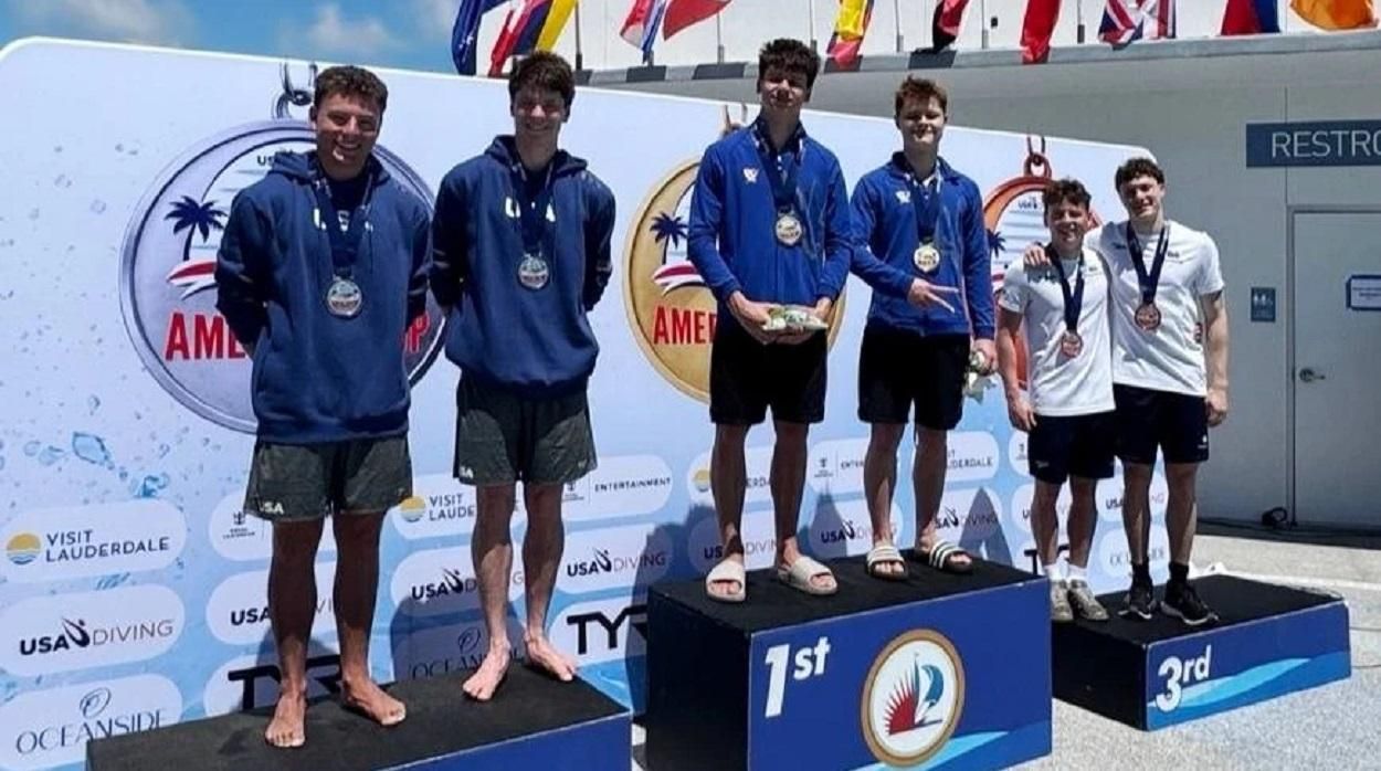 Українці вибороли дві медалі на Кубку США / Ukrainian Diving Federation