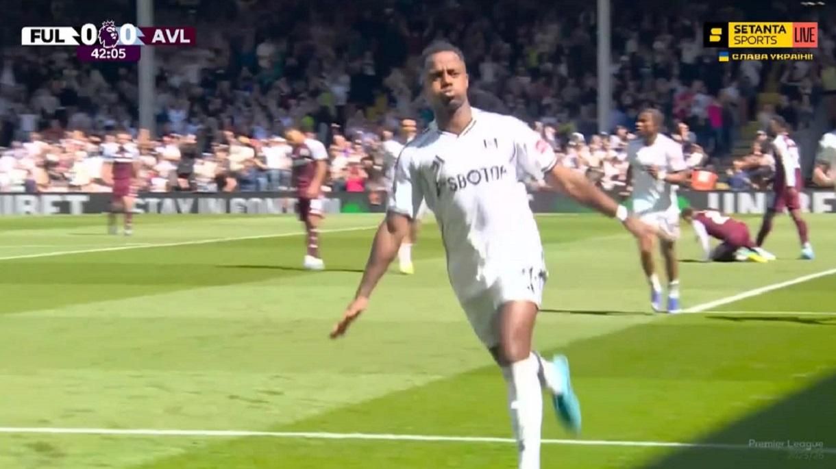 Фулхем обіграв Астон Віллу / Скріншот з відео