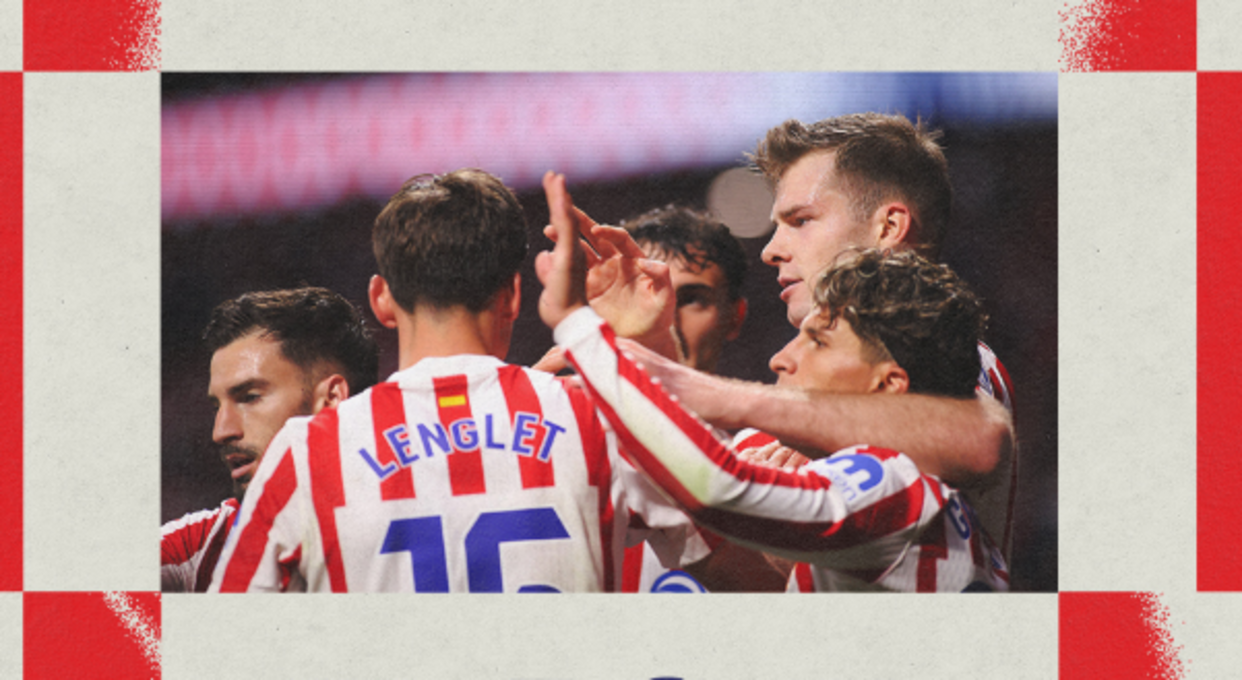 Игроки Атлетико / Фото ФК Атлетико