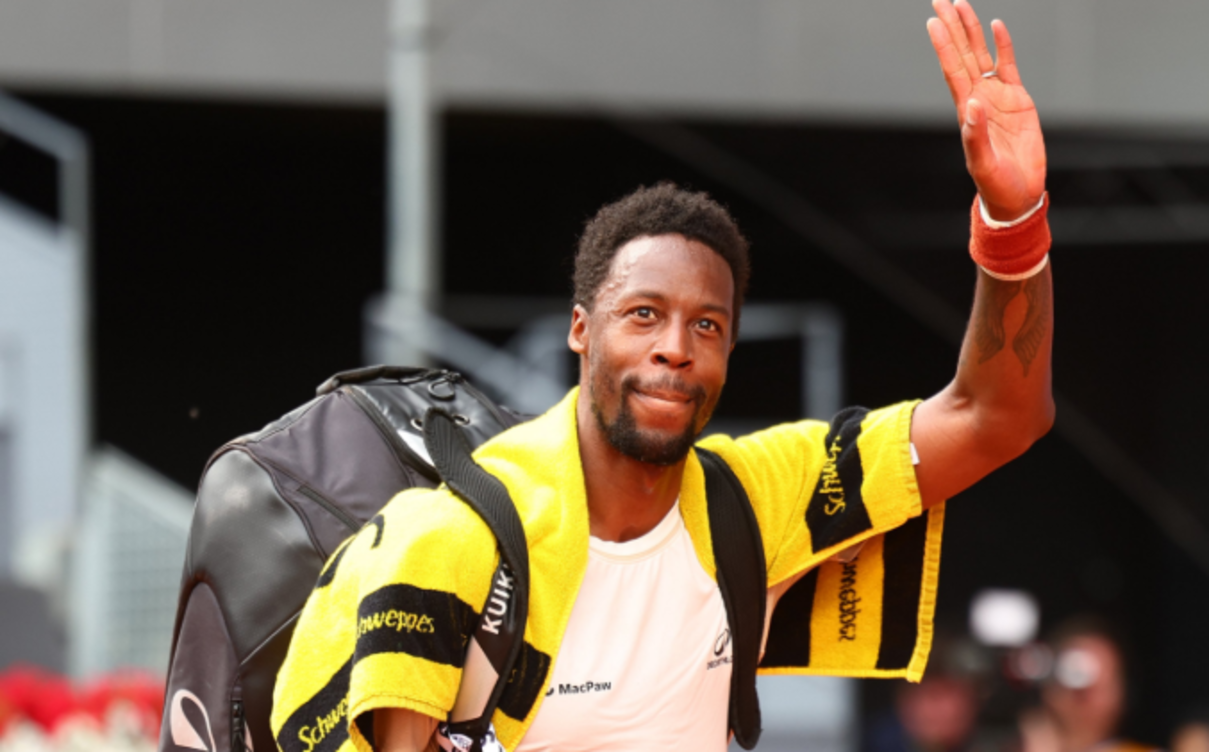 Гаэль Монфис / Фото Official Roland-Garros account