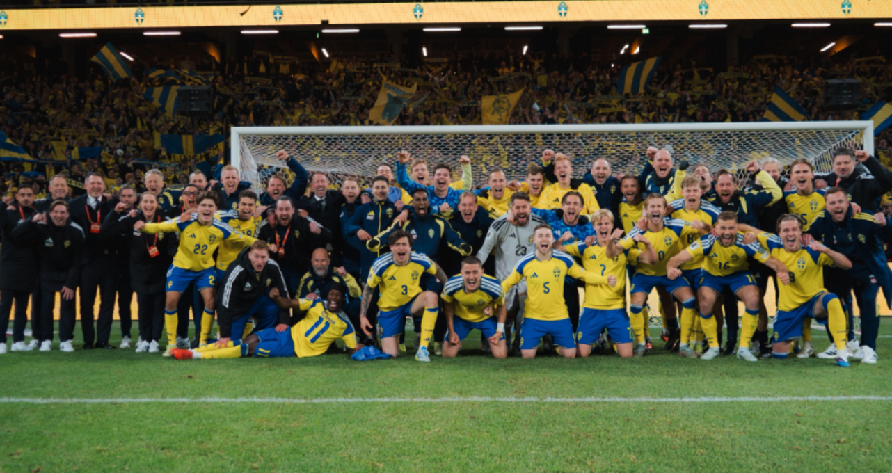 Игроки сборной Швеции / Фото Svensk Fotboll