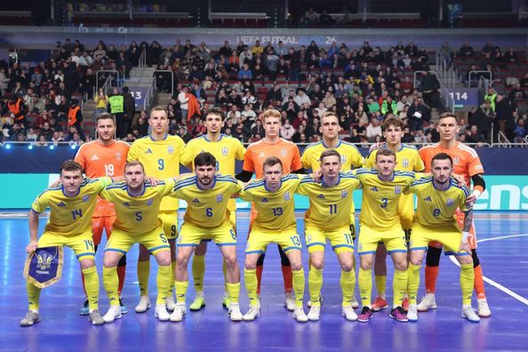 Сборная Украины узнала соперников в отборе ЧМ-2028 по футзалу