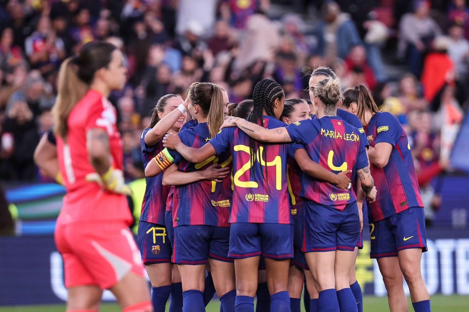 Гравчині Барселони / Фото з Х