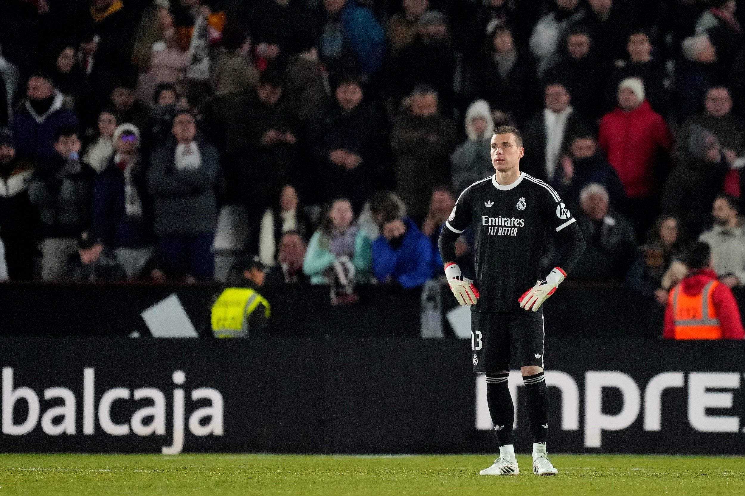 Андрій Лунін / Фото Getty images