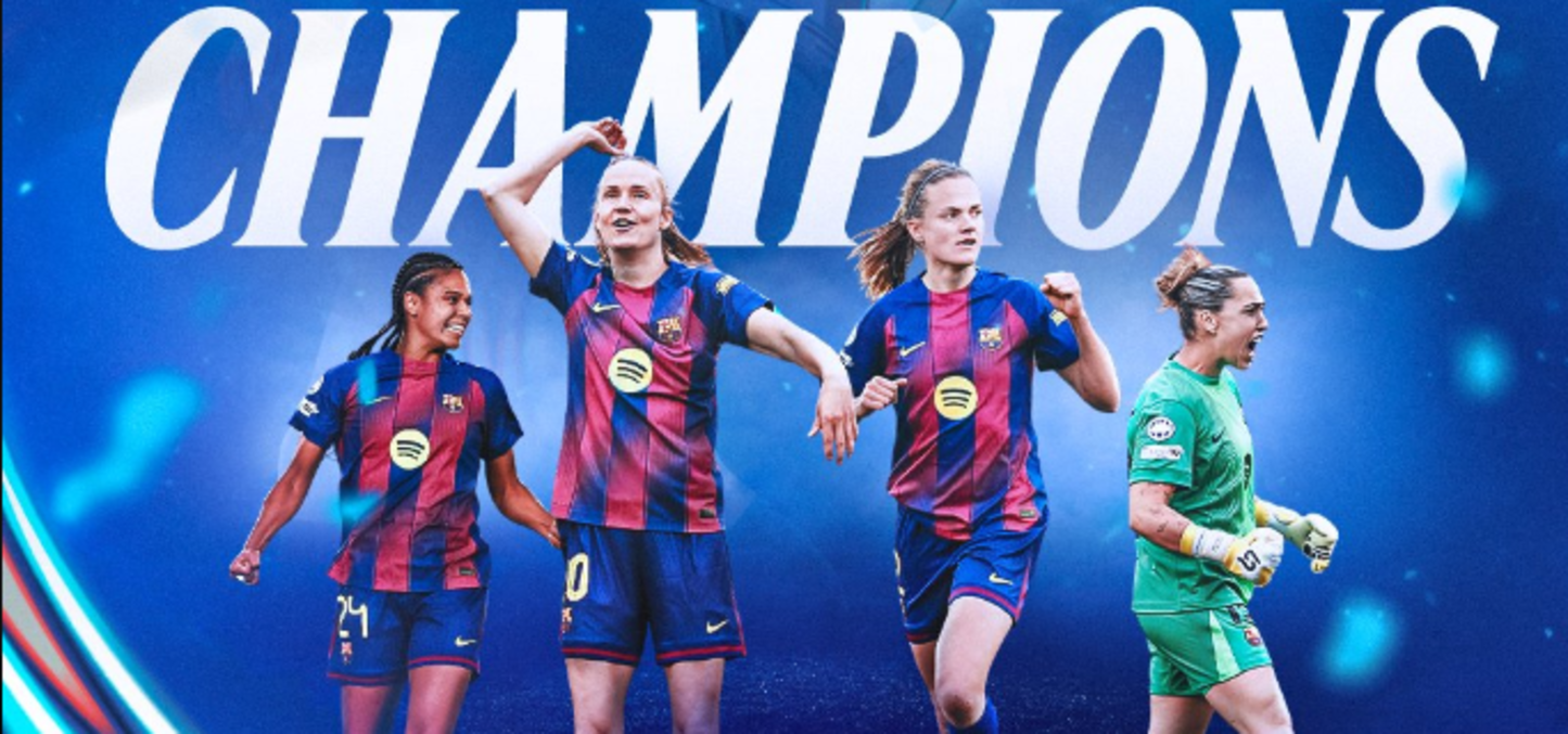 Барселона виграла ЛЧ / Фото @UWCL