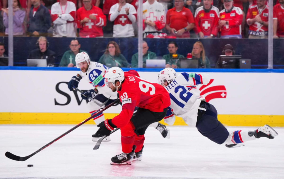 Швейцария – Норвегия – 6:0 / IIHF