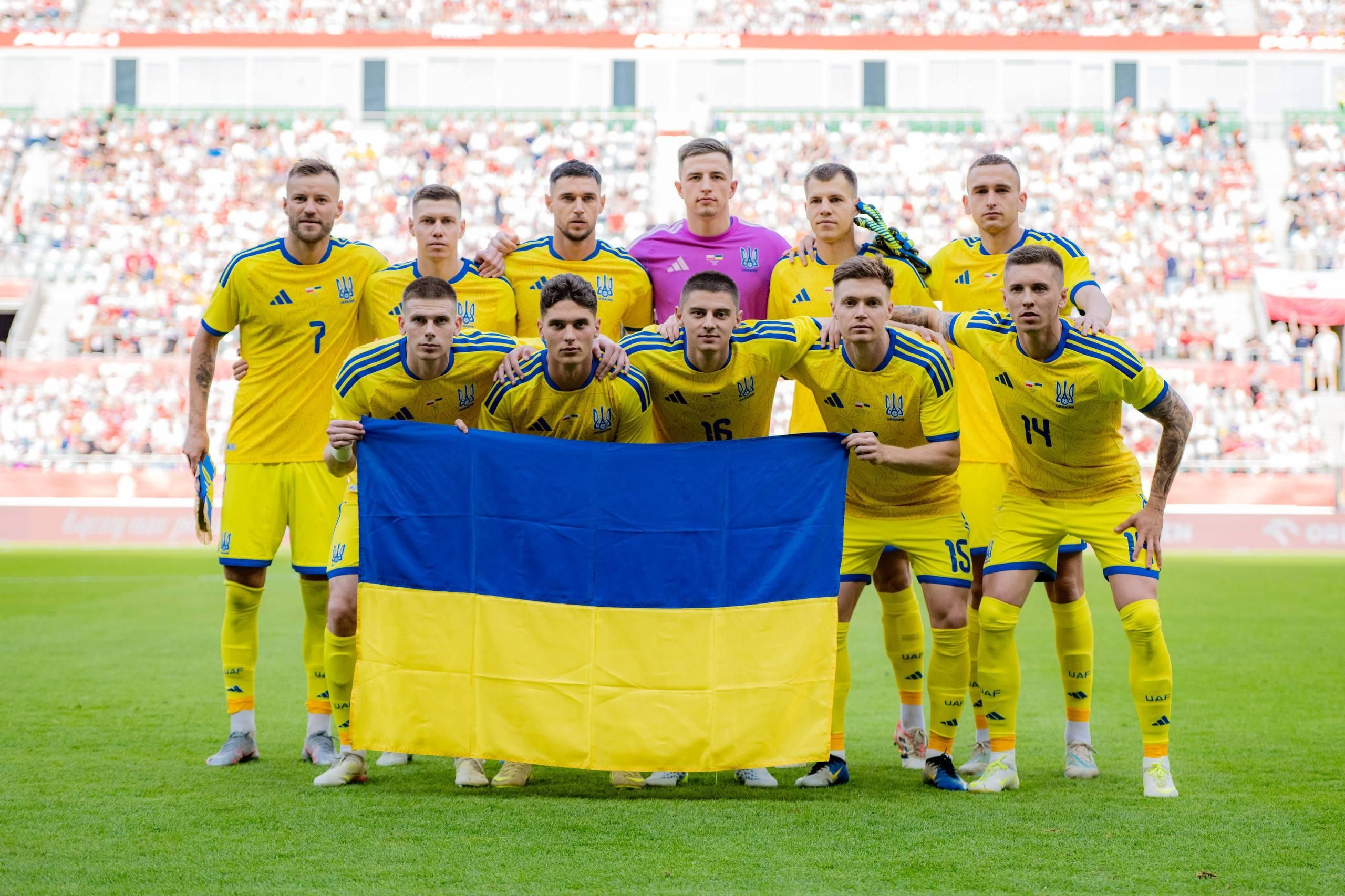 Гравці збірної України / Фото УАФ
