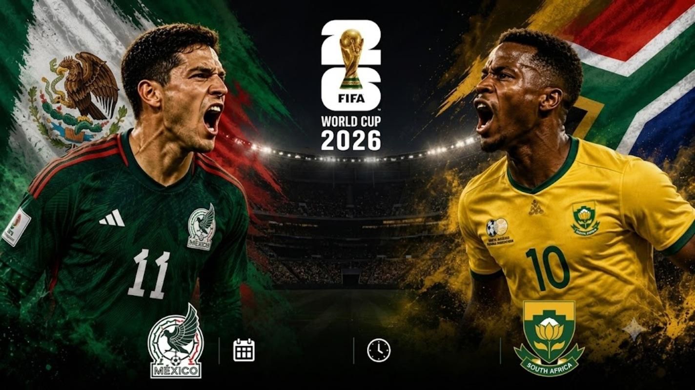 Мексика і ПАР / Колаж africasoccer Мексика і ПАР / Колаж africasoccer