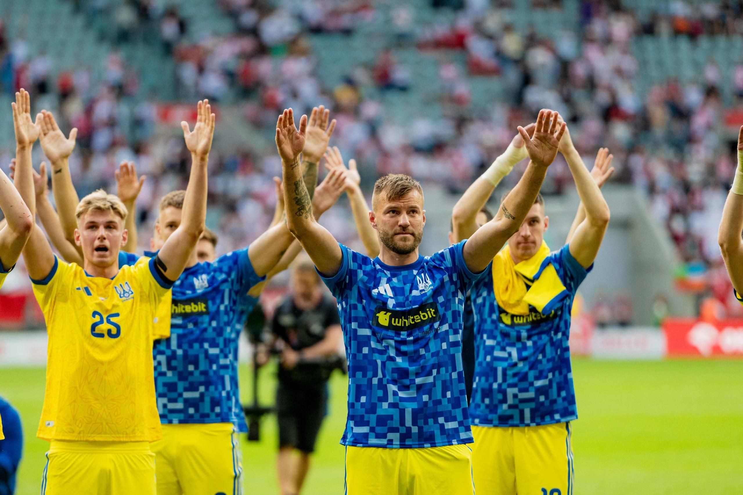 Игроки сборной Украины / Фото УАФ