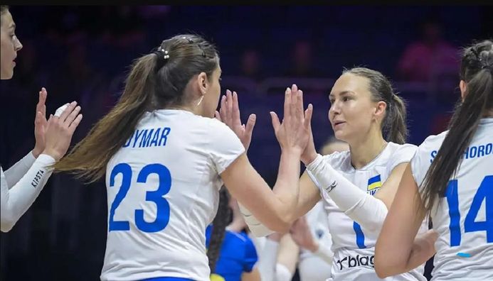 Жіноча збірна України з волейболу зазнала розгрому від Нідерландів у Лізі націй