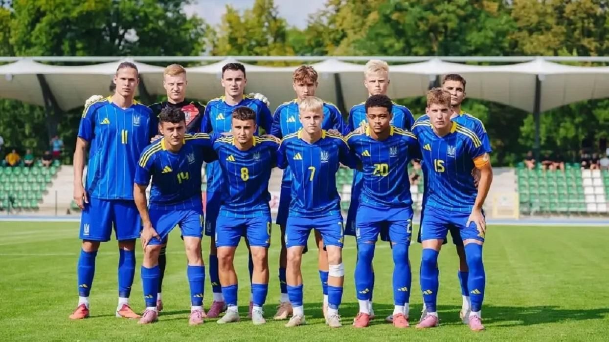 Игроки сборной Украины U-21 / фото: УАФ