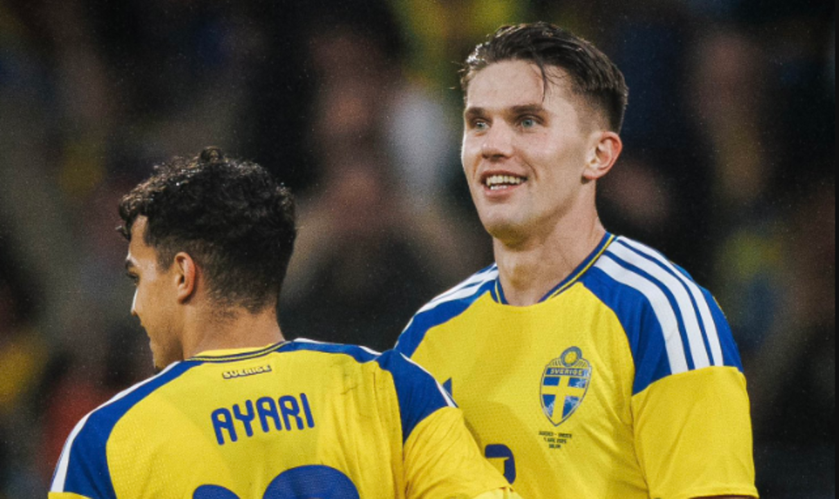 Віктор Дьокереш / Фото @svenskfotboll