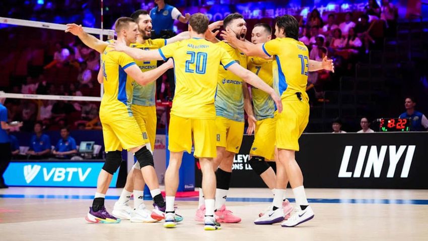 Збірна України з волейболу в матчі з кров'ю прибила друзів росії в Лізі націй