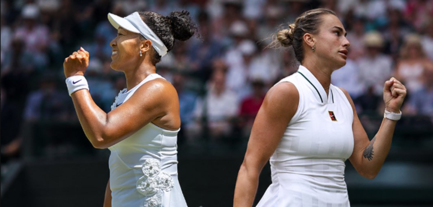 Осака і Соболенко / Фото WTA Осака і Соболенко / Фото WTA