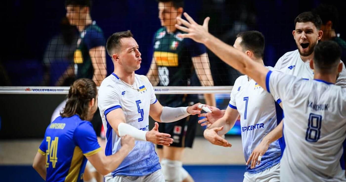 Сборная Украины по волейболу / en.volleyballworld.com