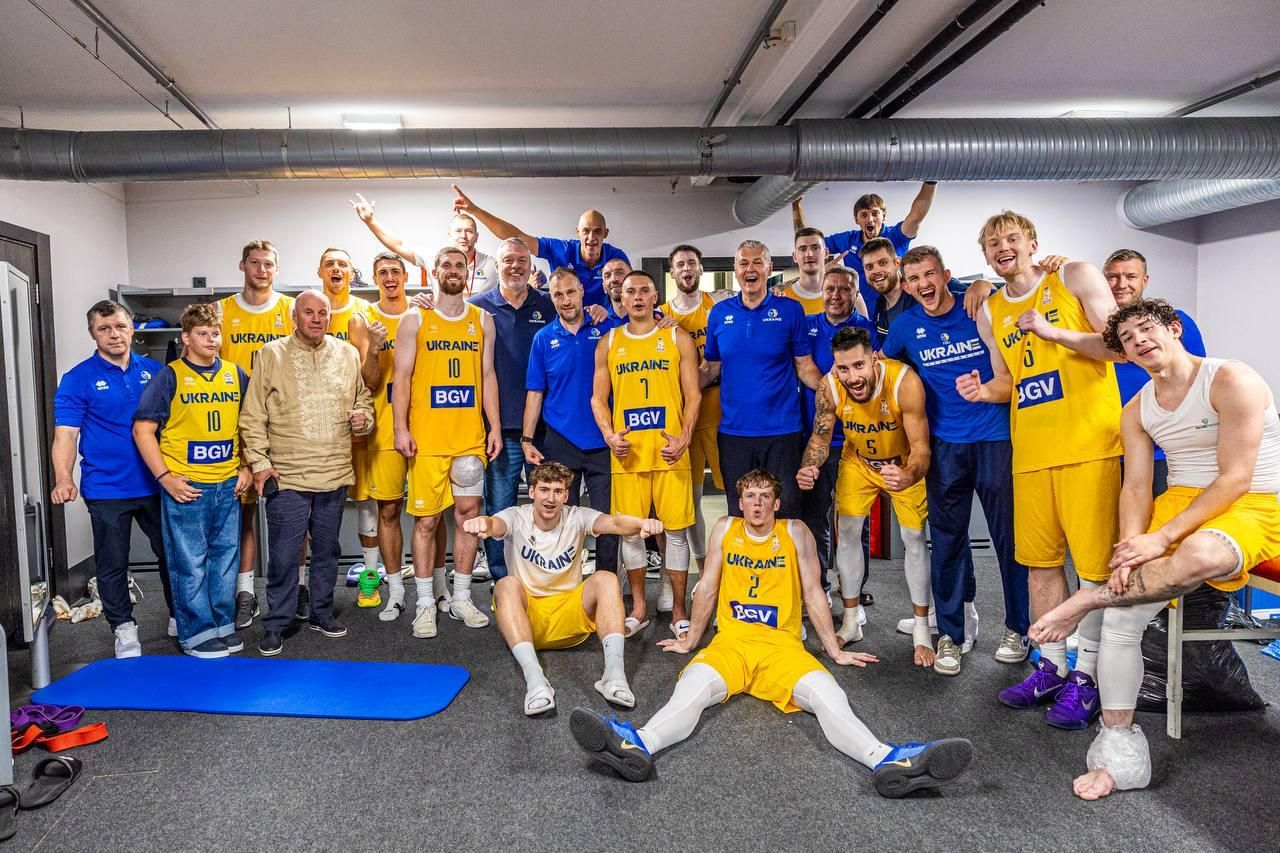Збірна України з баскетболу / Фото ФБУ