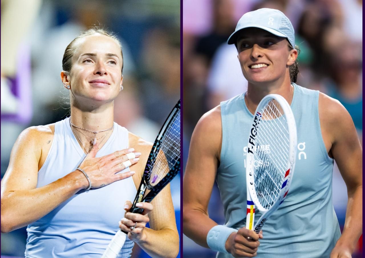 Свитолина – Свентек / Коллаж WTA Свитолина – Свентек / Коллаж WTA