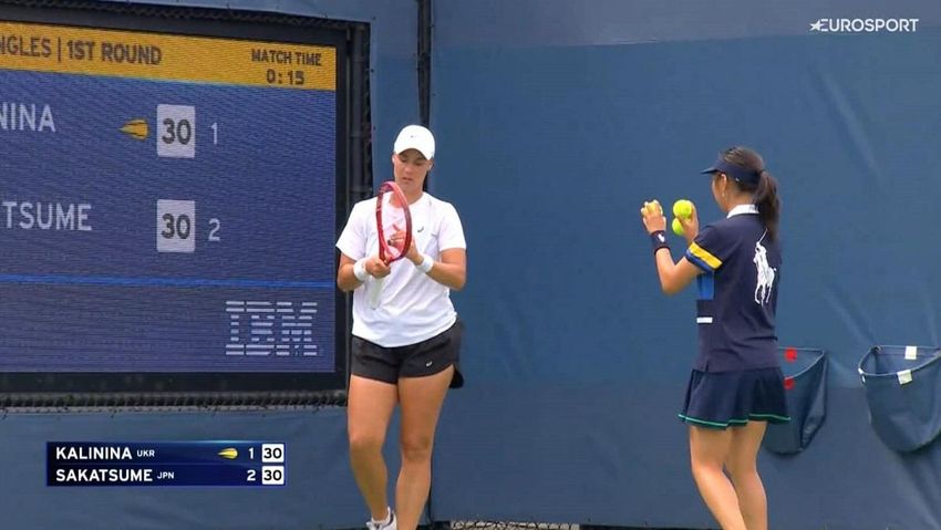 Калініна осоромилася зі 144-ю ракеткою і вилетіла на самому старті US Open