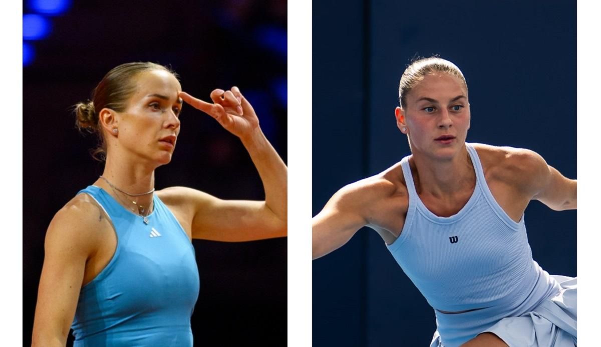 Еліна Світоліна і Марта Костюк / Фото Getty Images