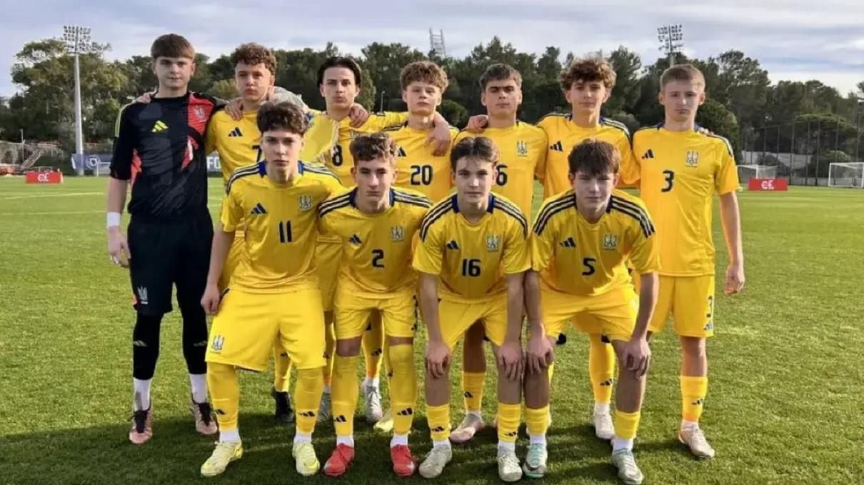Збірна України U-15 / Фото УАФ Збірна України U-15 / Фото УАФ