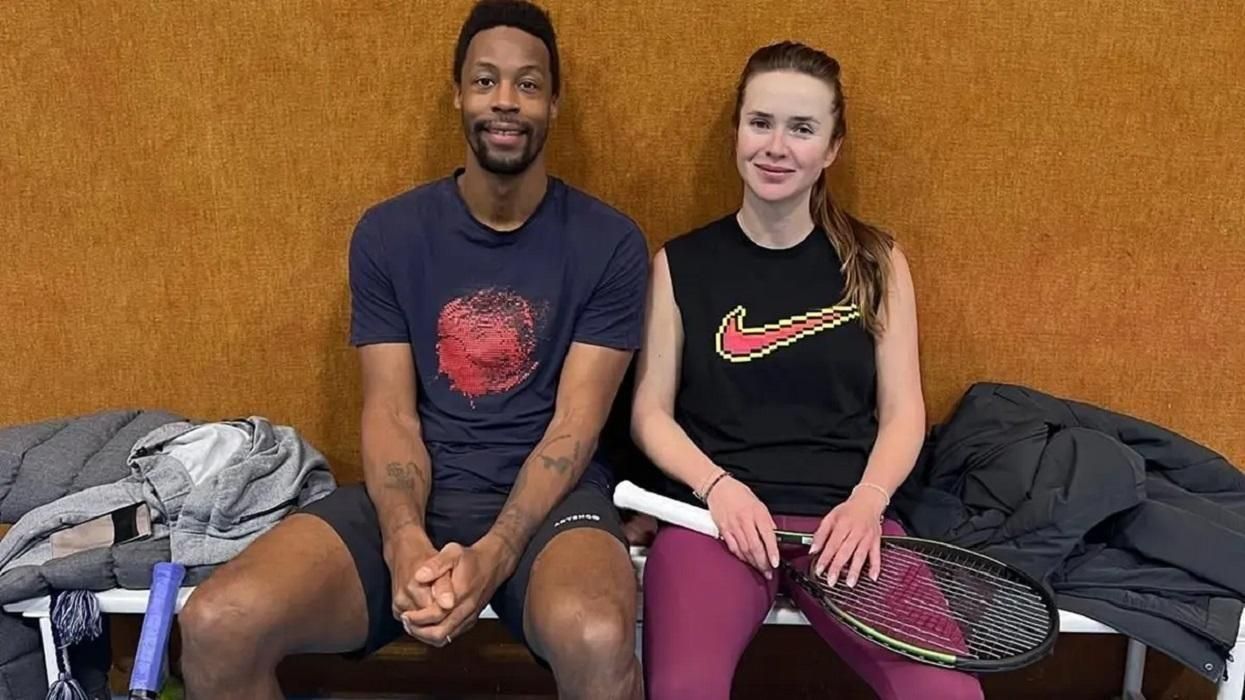 Гаэль Монфис и Элина Свитолина / фото: instagram.com/iamgaelmonfils