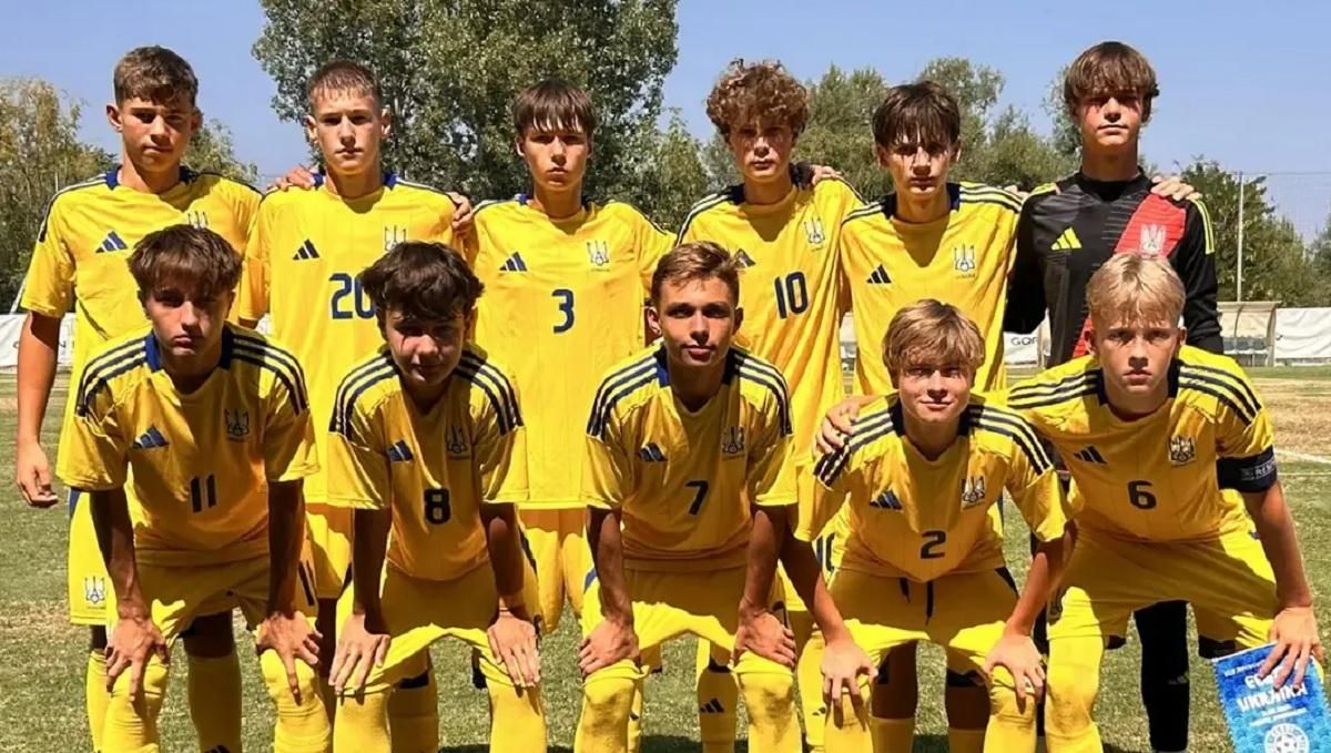 Збірна України U-15 / Фото УАФ