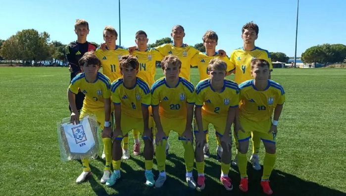 Сборная Украины по футболу потерпела поражение от Турции на турнире U-17