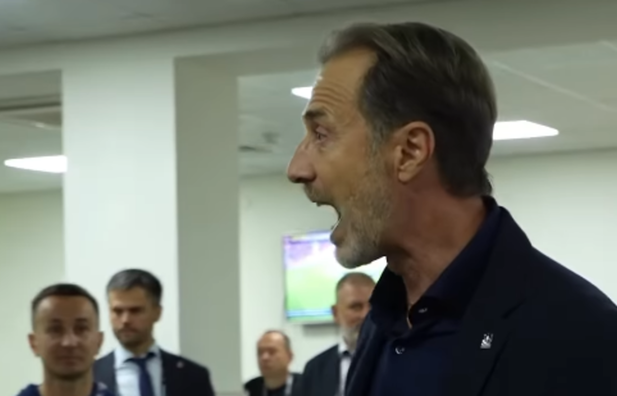 Мальдера емоційно поговорив з гравцями збірної України після матчу з Грузією – відео з роздягальні