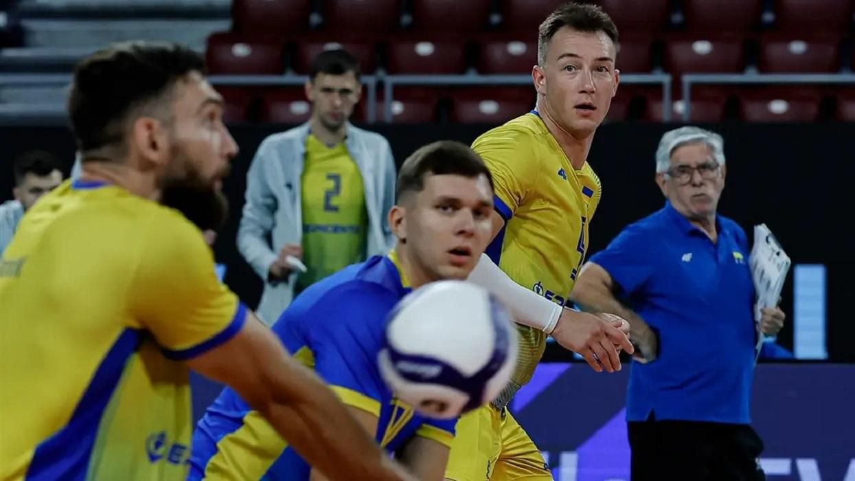 Чоловіча збірна України з волейболу / CEV