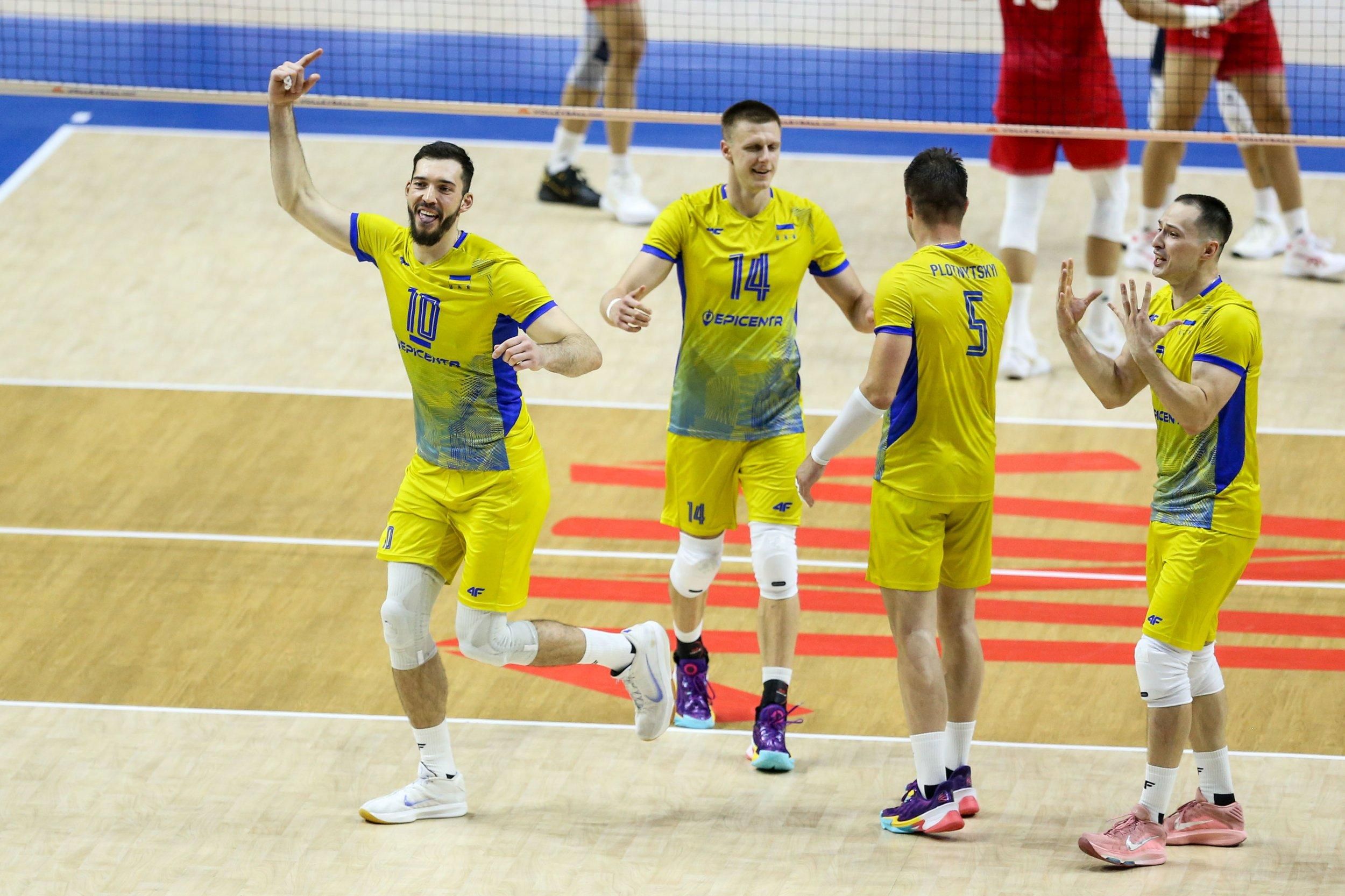 Чоловіча збірна України з волейболу / Getty Images Чоловіча збірна України з волейболу / Getty Images