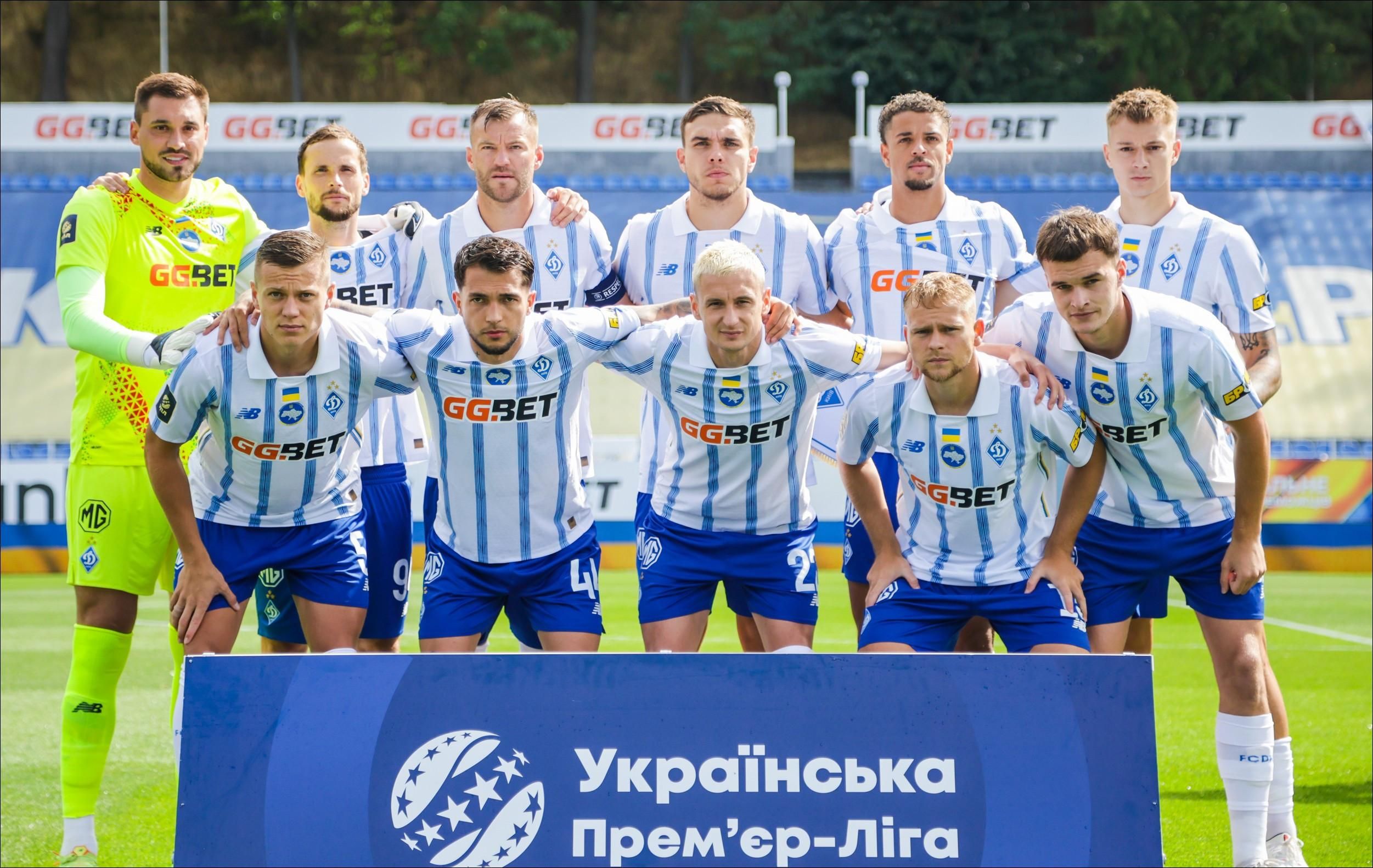 Гравці Динамо / Фото ФК Динамо