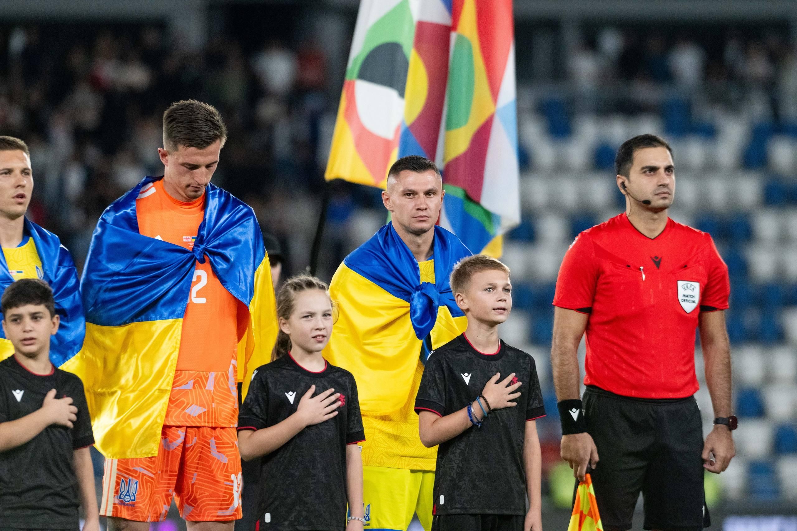 Грузия – Украина / Фото УАФ