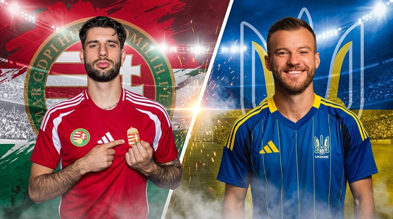 Угорщина – Україна / Колаж Спорт 24 Угорщина – Україна / Колаж Спорт 24